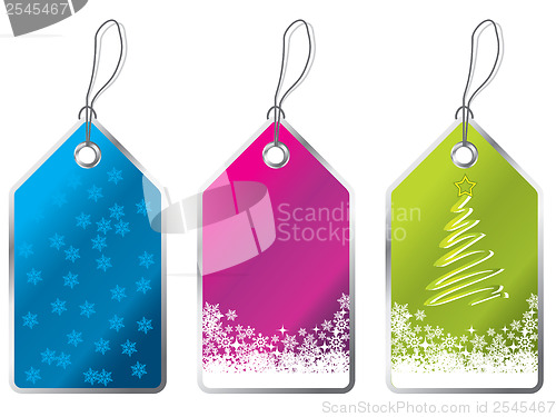 Image of Christmas labels 