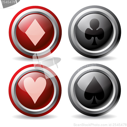 Image of Poker Buttons 