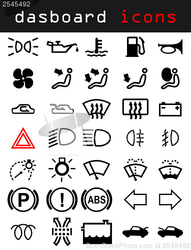 Image of Dashboard icons 