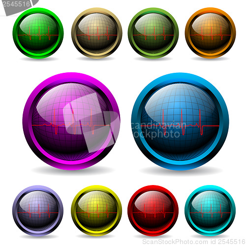 Image of Colorful buttons 