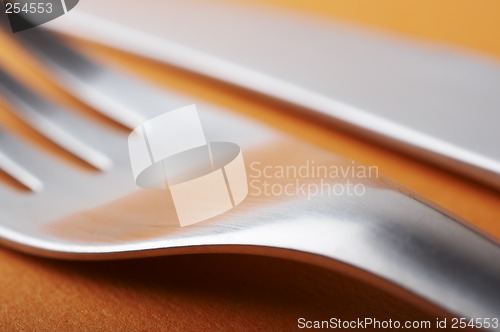Image of Fork close up