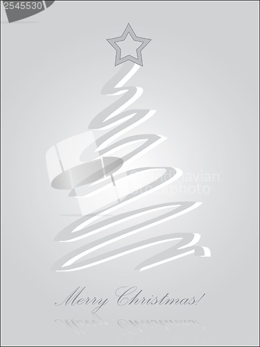 Image of Grey Christmas Card 