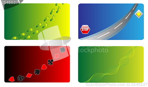 Image of Various identity cards 