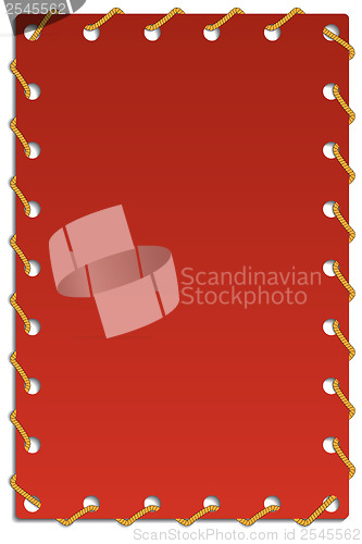 Image of Roped card 