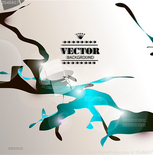Image of Abstract vector background with place for your text