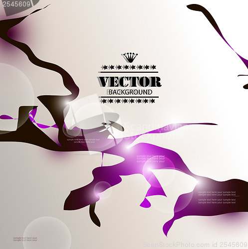 Image of Abstract vector background with place for your text