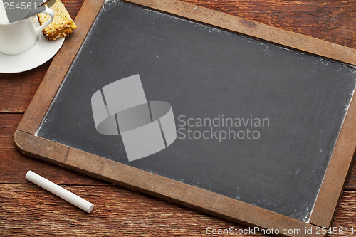 Image of blank slate blackboard