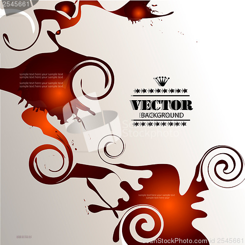 Image of Abstract vector background with place for your text