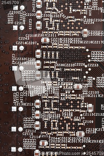 Image of Electronic circuit board