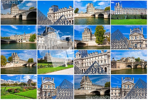 Image of Louvre museum in Paris