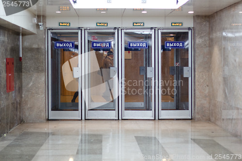 Image of Out of the subway