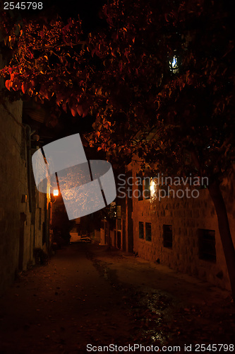 Image of Romantic night street