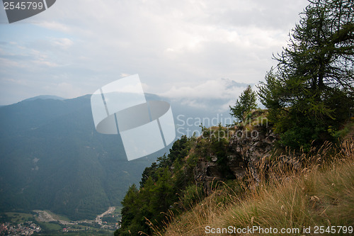 Image of Hiking in natural park in Italy