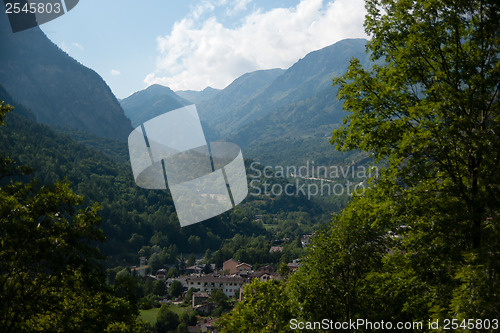 Image of Hiking in natural park in Italy