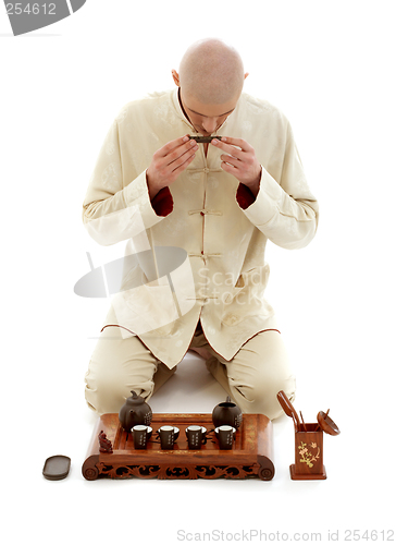 Image of tea ceremony master