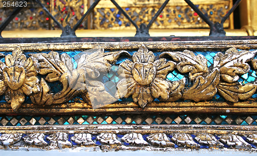 Image of Close-up of architectural detail.