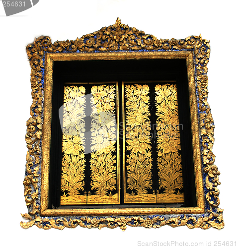 Image of Gold window