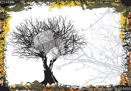 Image of Grunge trees