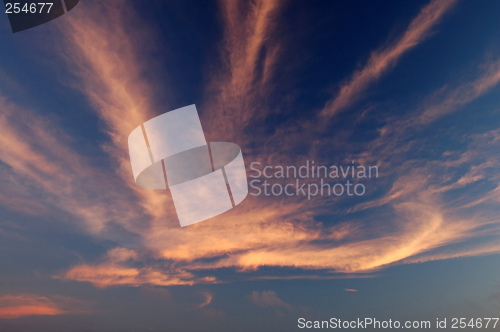 Image of Sunset sky