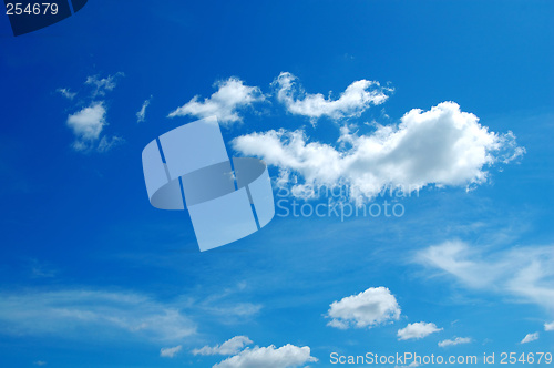 Image of Cloudy sky background