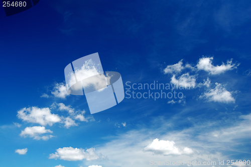 Image of Cloudy sky background