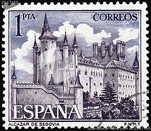 Image of Alcazar of Segovia Stamp