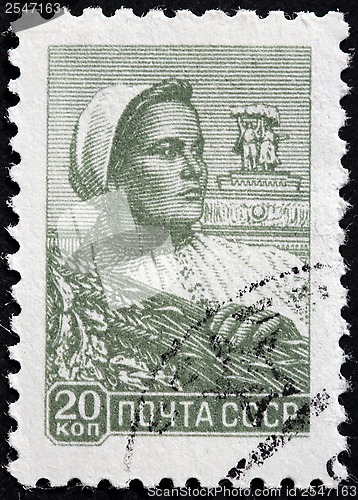 Image of Farm Worker Stamp