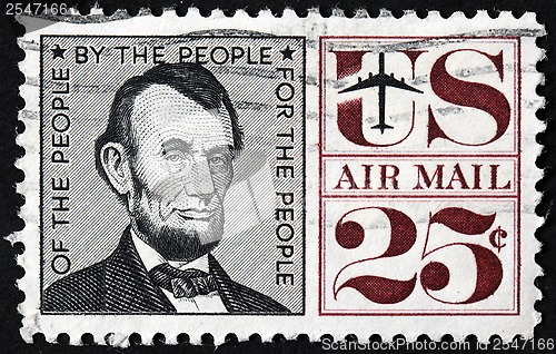 Image of Lincoln Stamp