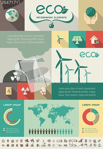 Image of Ecology Infographic Template.