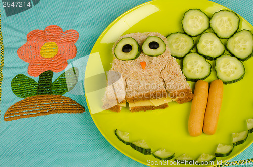 Image of Funny sandwich