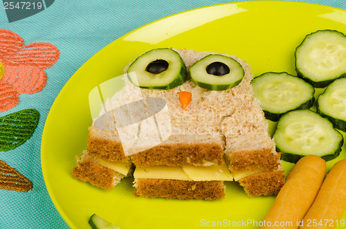 Image of Owl sandwich