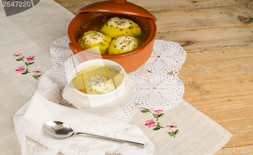 Image of Passover seder soup