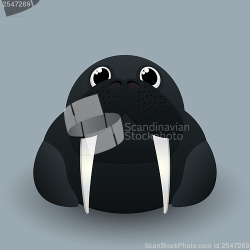 Image of Cute baby walrus