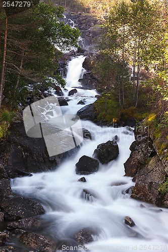 Image of Langfoss waterfall, Norway