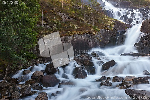 Image of Langfoss waterfall, Norway