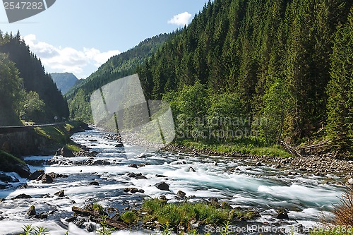 Image of Mountain river