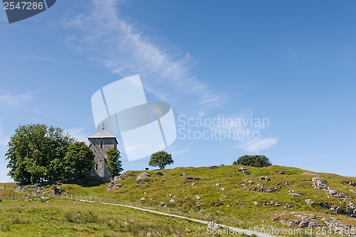 Image of St. Olav's Church at Avaldsnes, Norway