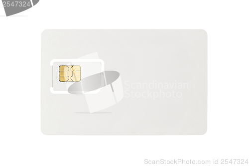 Image of Blank SIM card