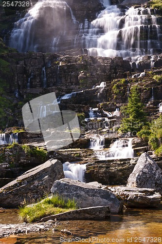 Image of Tvindefossen waterfall, Norway