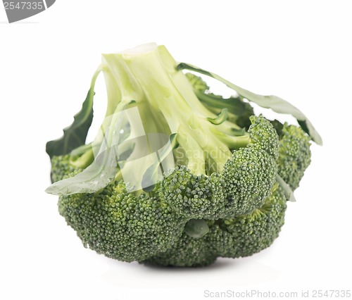 Image of Fresh, Raw, Green Broccoli Pieces