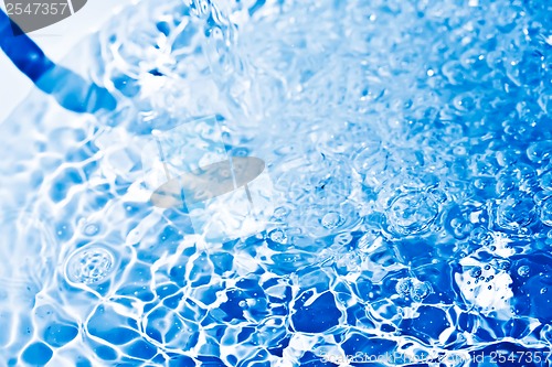 Image of Blue water