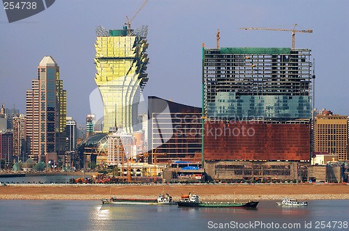 Image of Constructions of new casinos in Macau