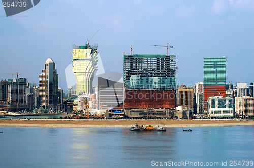 Image of Constructions of new casinos in Macau