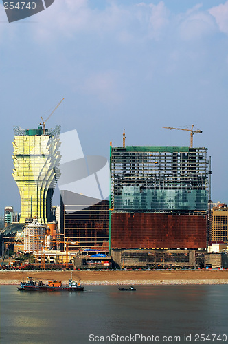 Image of Constructions of new casinos in Macau