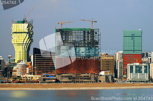 Image of Constructions of new casinos in Macau