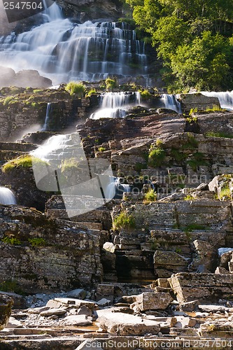 Image of Tvindefossen waterfall, Norway