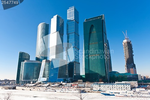 Image of Modern scyscrapers