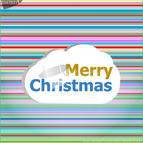 Image of Seamless abstract pattern background with merry christmas words