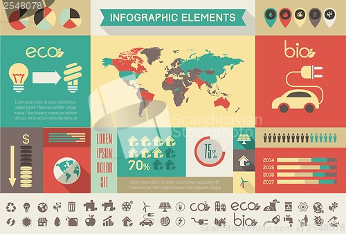 Image of Ecology Infographic Template.