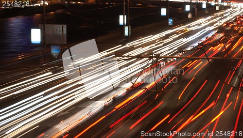 Image of Night road